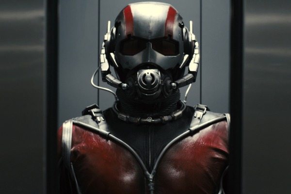 Ant-Man in his suit